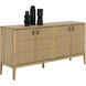 Etienne 71 X 19 inch Rustic Oak Sideboard